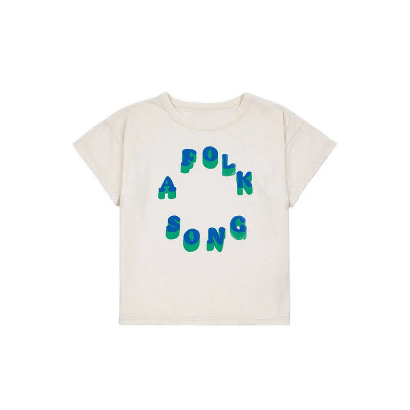 Sophia T-shirt Korean Summer New Ins Baby and Girls Casual Cartoon - GuGuTon baby store - Baby Fashion - Toddlers Outfits - Babies Outfits - Toddler Clothes - Kids Clothing - Newborn Clothes - Newborn Wear - Kids Wear - Trending Clothes - Trending Outfits - Fall Fashion - Winter Fashion - Girls Clothes - Boys Clothes - Babies Wear - Kids Accessories - KidsWear - Summer Clothes - Summer Fashion - Summer Trend - Falls Sweaters - Tops - Bottom - Jeans - Blouse - Dresses - Newborn Dresses - Toys