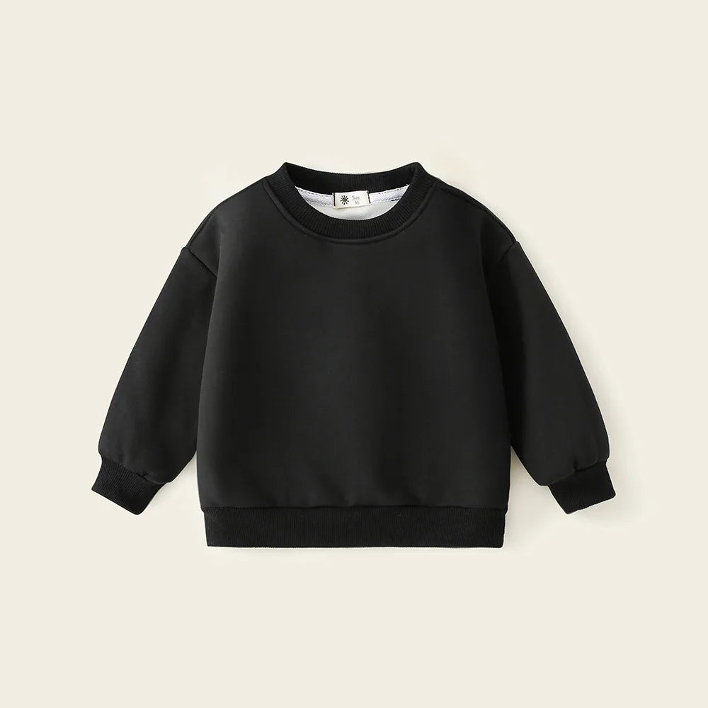Paulo Pullovers Simple Versatile Toddler Sweater