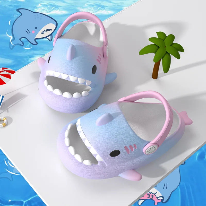 Noah Children Summer Shark Sandals Waterproof Slippers