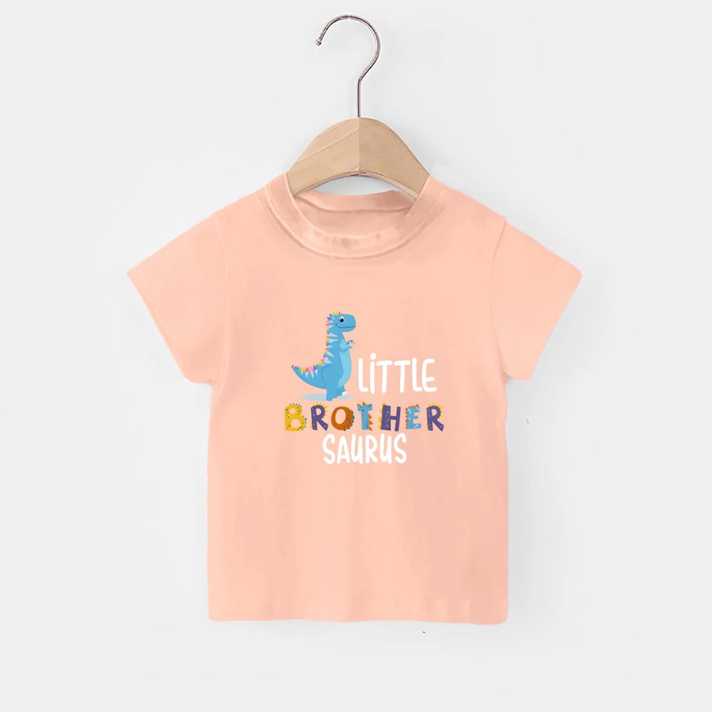 Saul Big Brother Little Brother Dinosaur Tees - GuGuTon baby store - Baby Fashion - Toddlers Outfits - Babies Outfits - Toddler Clothes - Kids Clothing - Newborn Clothes - Newborn Wear - Kids Wear - Trending Clothes - Trending Outfits - Fall Fashion - Winter Fashion - Girls Clothes - Boys Clothes - Babies Wear - Kids Accessories - KidsWear - Summer Clothes - Summer Fashion - Summer Trend - Falls Sweaters - Tops - Bottom - Jeans - Blouse - Dresses - Newborn Dresses - Toys