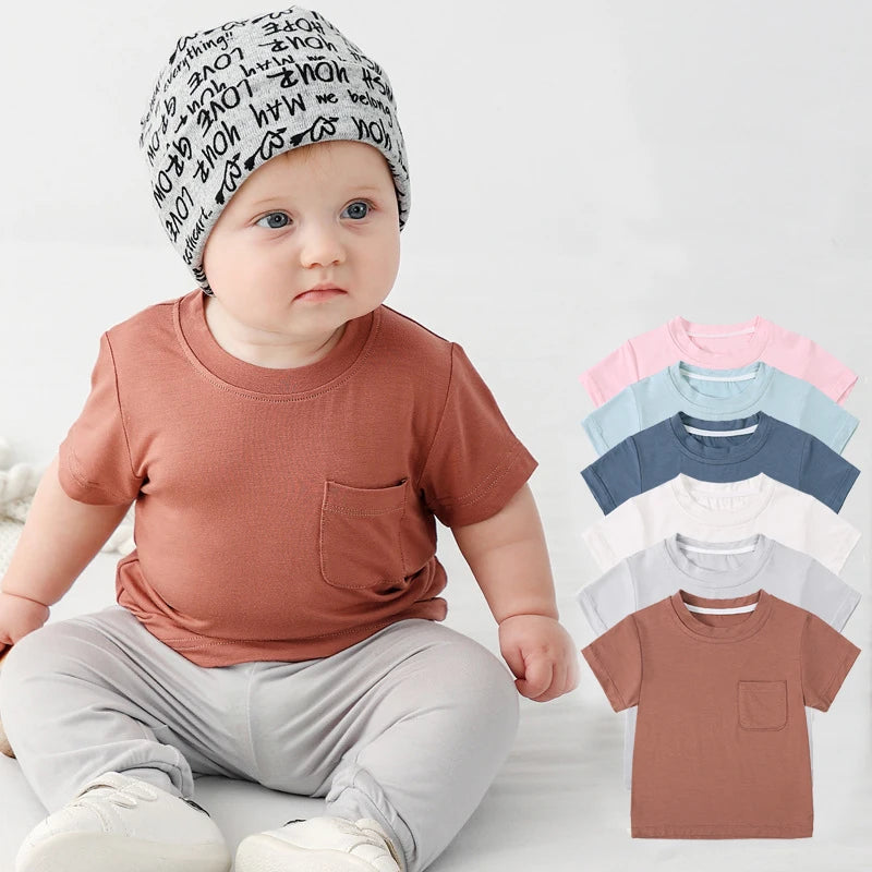 Steven Bamboo Fiber Infant Tees - GuGuTon baby store - Baby Fashion - Toddlers Outfits - Babies Outfits - Toddler Clothes - Kids Clothing - Newborn Clothes - Newborn Wear - Kids Wear - Trending Clothes - Trending Outfits - Fall Fashion - Winter Fashion - Girls Clothes - Boys Clothes - Babies Wear - Kids Accessories - KidsWear - Summer Clothes - Summer Fashion - Summer Trend - Falls Sweaters - Tops - Bottom - Jeans - Blouse - Dresses - Newborn Dresses - Toys