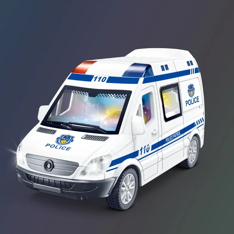 Diecast Ambulance Fire-Truck Policecar Model