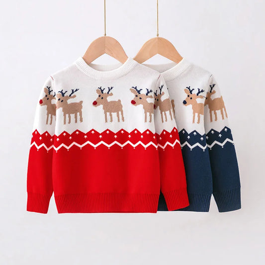 Hugo Christmas Boys Autumn Winter Sweaters