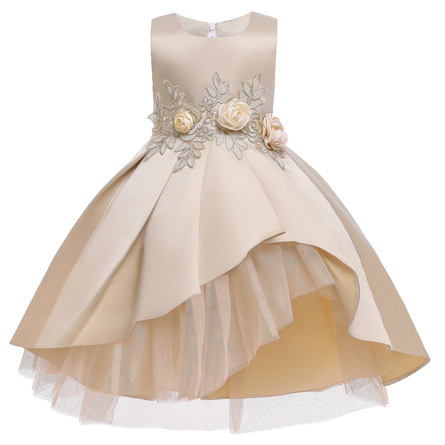 Baby Girl Birthday Dress for Girl 2-10 Year Birthday Dress 2023 New Fashion Cute Princess Baby Dress