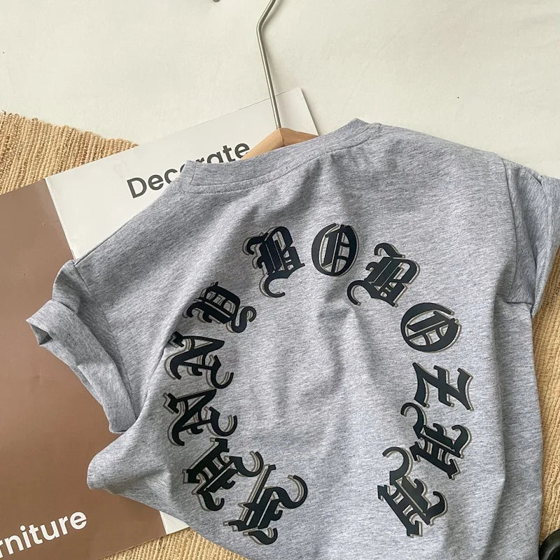 Damian Toddler Child Short Sleeve Tees - GuGuTon baby store - Baby Fashion - Toddlers Outfits - Babies Outfits - Toddler Clothes - Kids Clothing - Newborn Clothes - Newborn Wear - Kids Wear - Trending Clothes - Trending Outfits - Fall Fashion - Winter Fashion - Girls Clothes - Boys Clothes - Babies Wear - Kids Accessories - KidsWear - Summer Clothes - Summer Fashion - Summer Trend - Falls Sweaters - Tops - Bottom - Jeans - Blouse - Dresses - Newborn Dresses - Toys