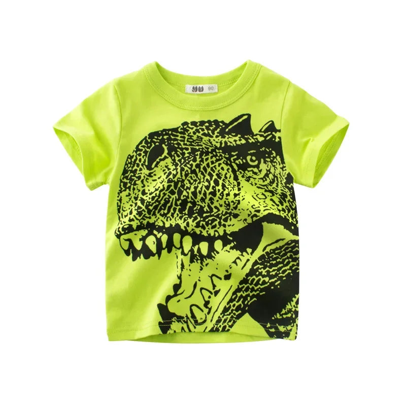 Bryant Cartoon Boy Animal Printing Tops Tees - GuGuTon baby store - Baby Fashion - Toddlers Outfits - Babies Outfits - Toddler Clothes - Kids Clothing - Newborn Clothes - Newborn Wear - Kids Wear - Trending Clothes - Trending Outfits - Fall Fashion - Winter Fashion - Girls Clothes - Boys Clothes - Babies Wear - Kids Accessories - KidsWear - Summer Clothes - Summer Fashion - Summer Trend - Falls Sweaters - Tops - Bottom - Jeans - Blouse - Dresses - Newborn Dresses - Toys