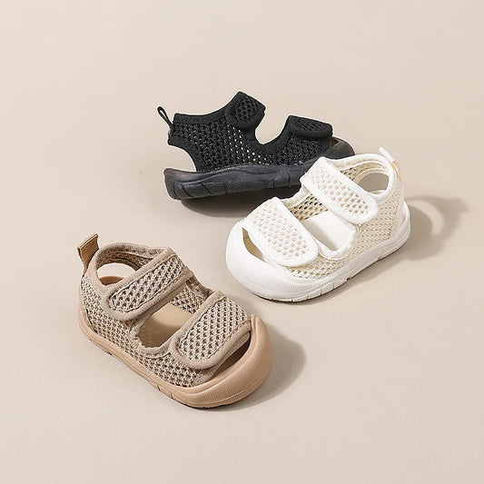 Baby Boy Sandals 2025 Summer Toddler Shoes Baby Girl Soft Flexible Sandals