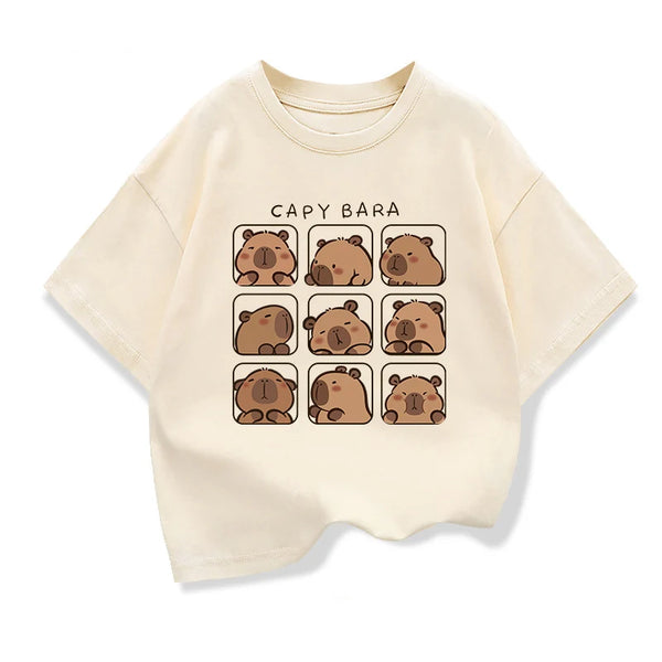 Marcelo Capybara Kids Clothing Tees