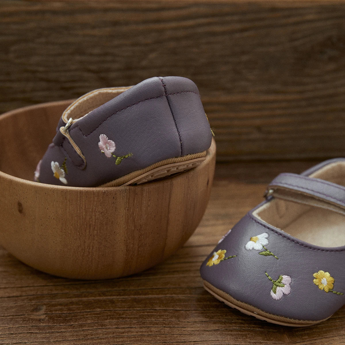 ma&baby 0-18M Baby Girl Shoes Newborn Infant Toddler First Walkers Floral Embroidery Shoes