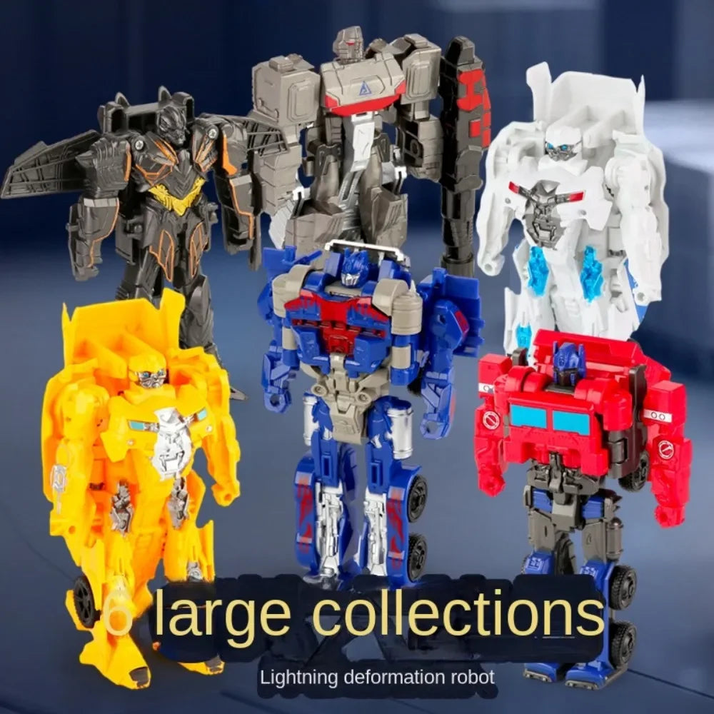 Transformation Toy Robot One Step Deformation Car - Dinosaur Toys