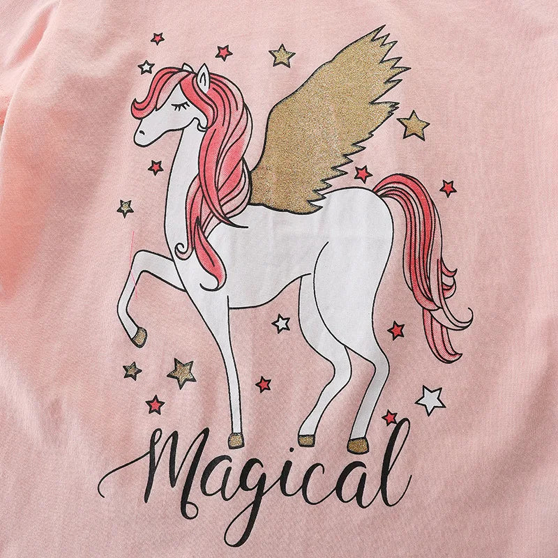 Emily Children's T-shirt Summer Knitted Cotton Cartoon Round Neck Girl's - GuGuTon baby store - Baby Fashion - Toddlers Outfits - Babies Outfits - Toddler Clothes - Kids Clothing - Newborn Clothes - Newborn Wear - Kids Wear - Trending Clothes - Trending Outfits - Fall Fashion - Winter Fashion - Girls Clothes - Boys Clothes - Babies Wear - Kids Accessories - KidsWear - Summer Clothes - Summer Fashion - Summer Trend - Falls Sweaters - Tops - Bottom - Jeans - Blouse - Dresses - Newborn Dresses - Toys