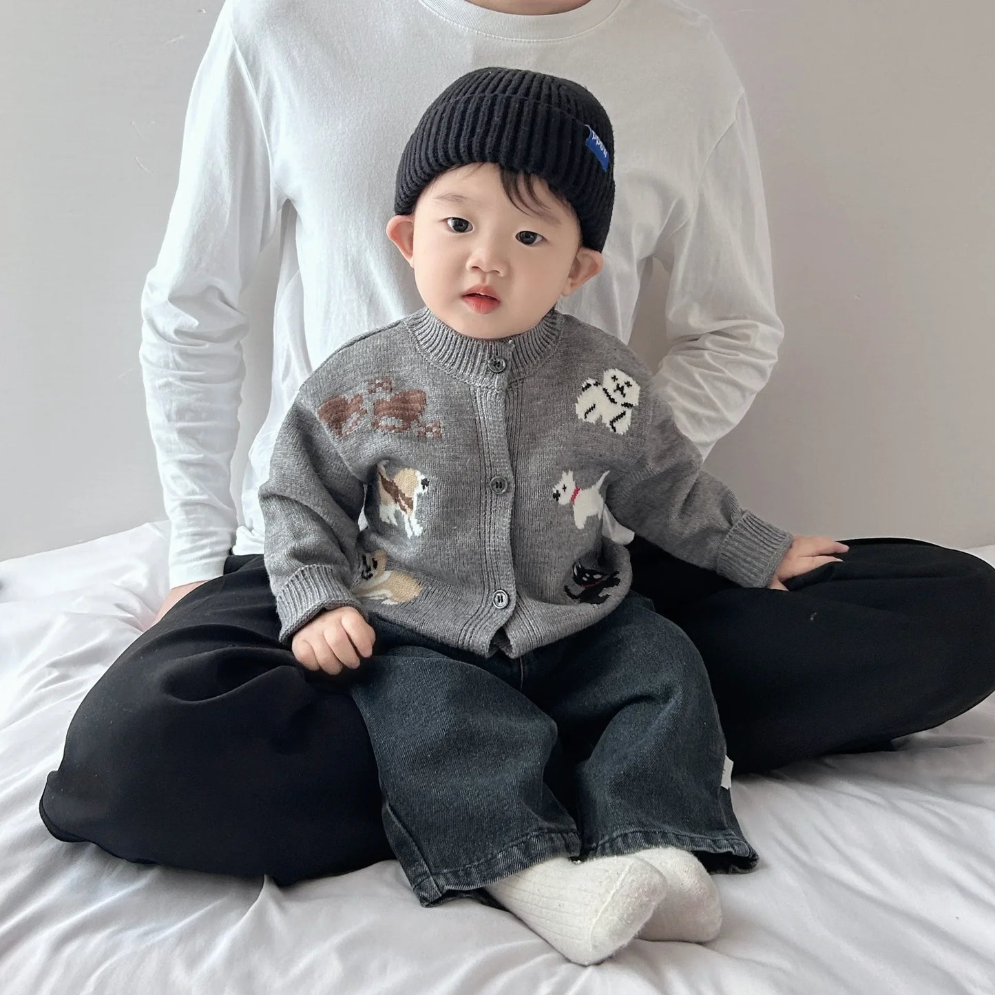 Mario Children Clothing Korean Style Sweater