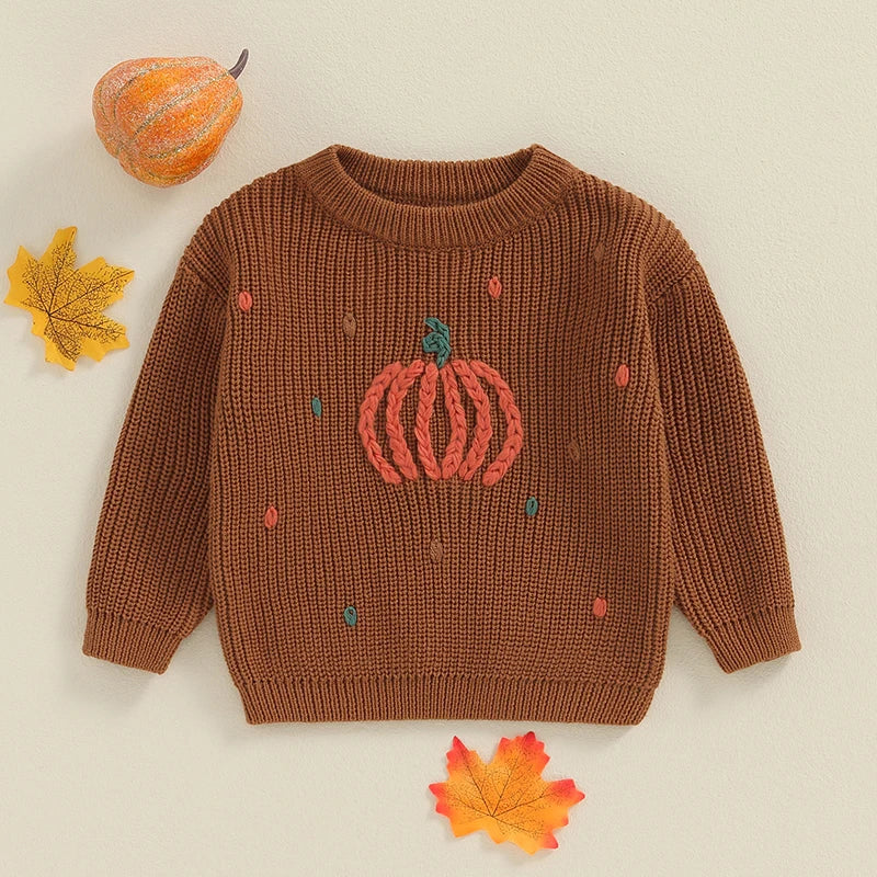 Elian Halloween Clothes Toddler Knitted Sweater