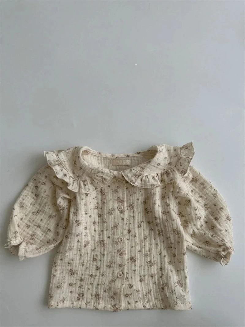 Sofía Spring Infant Baby Girls Sleeve Toddler Girls White Tops - GuGuTon baby store - Baby Fashion - Toddlers Outfits - Babies Outfits - Toddler Clothes - Kids Clothing - Newborn Clothes - Newborn Wear - Kids Wear - Trending Clothes - Trending Outfits - Fall Fashion - Winter Fashion - Girls Clothes - Boys Clothes - Babies Wear - Kids Accessories - KidsWear - Summer Clothes - Summer Fashion - Summer Trend - Falls Sweaters - Tops - Bottom - Jeans - Blouse - Dresses - Newborn Dresses - Toys