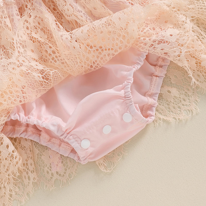 Lioraitiin Baby Girls Romper Dress