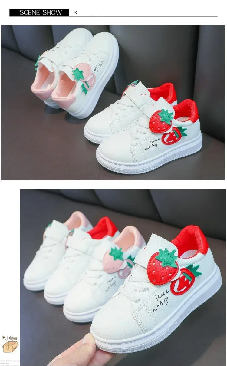 girl shoes 2025 spring autumn sports shoes children's soft-soled