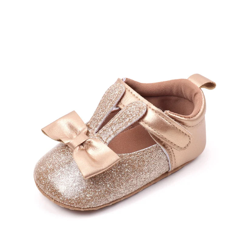 Cute Cartoon Style Baby Girl Shoes Spring and Autumn High Quality Butterfly Bowknot Cotton Sole Comfortable Prewalker BHX4031