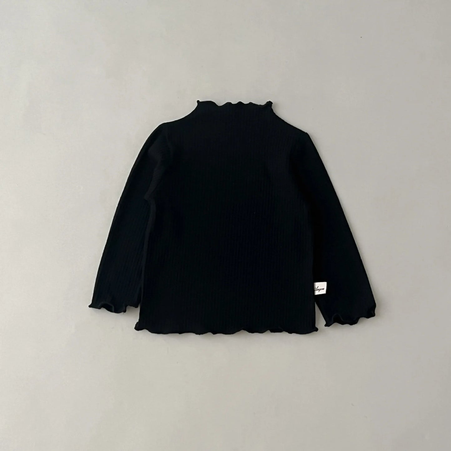 Claudia Long Sleeves Bottoming Solid Casual Top