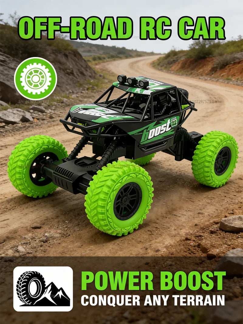 High Speed Remote Control Off Road Car For Kids With Colorful LED Lights