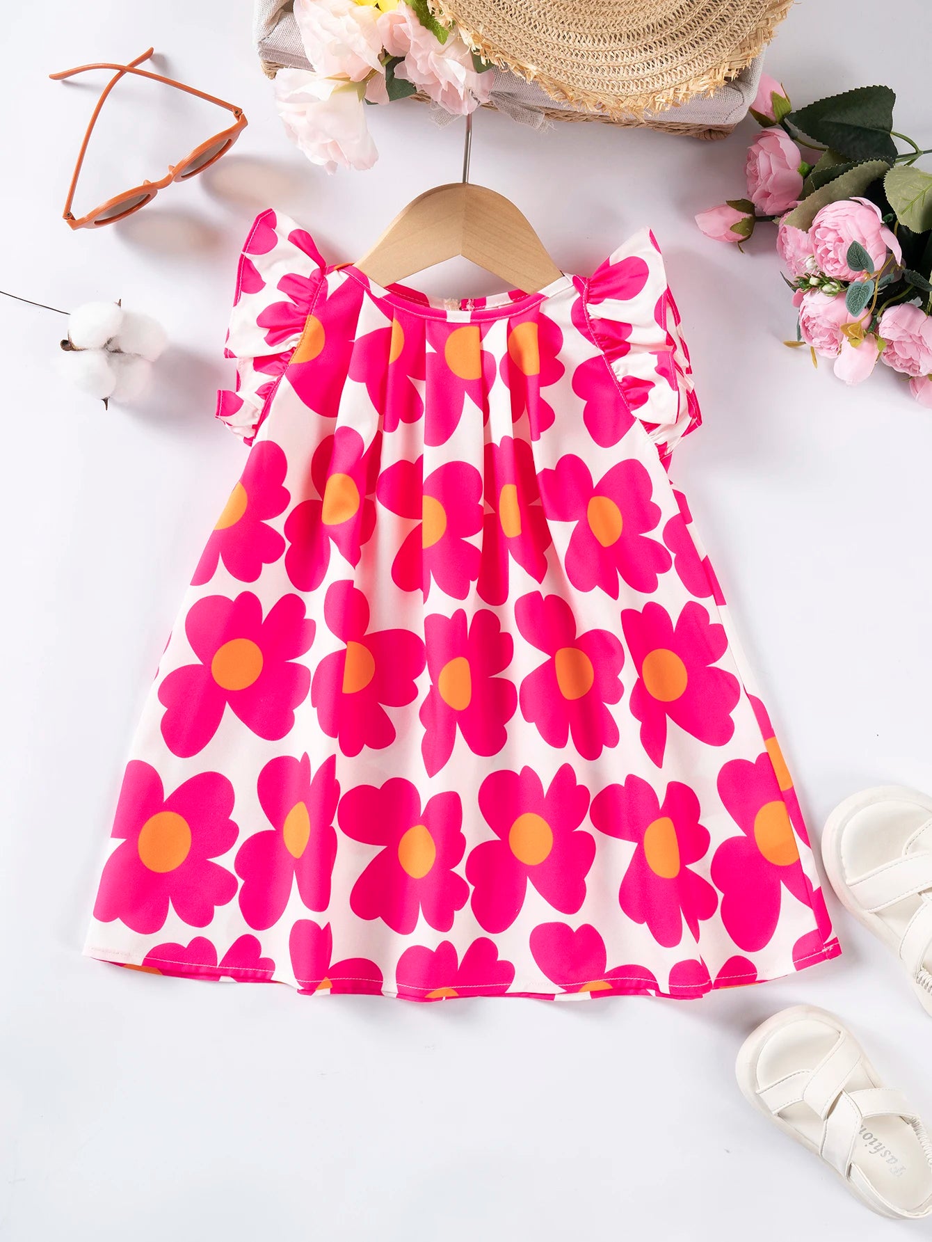Noa 0-5Y Summer Infant Girls Solid Dress Cute and Sweet Little - GuGuTon baby store - Baby Fashion - Toddlers Outfits - Babies Outfits - Toddler Clothes - Kids Clothing - Newborn Clothes - Newborn Wear - Kids Wear - Trending Clothes - Trending Outfits - Fall Fashion - Winter Fashion - Girls Clothes - Boys Clothes - Babies Wear - Kids Accessories - KidsWear - Summer Clothes - Summer Fashion - Summer Trend - Falls Sweaters - Tops - Bottom - Jeans - Blouse - Dresses - Newborn Dresses - Toys