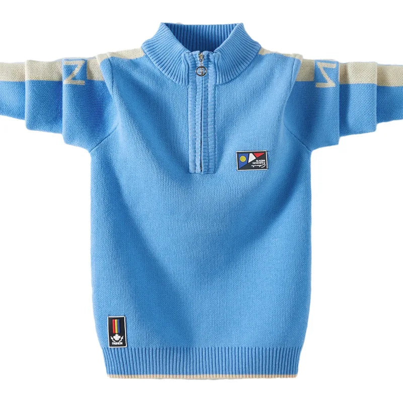 Ramon Cotton Clothing Pullover Sweater - GuGuTon baby store - Baby Fashion - Toddlers Outfits - Babies Outfits - Toddler Clothes - Kids Clothing - Newborn Clothes - Newborn Wear - Kids Wear - Trending Clothes - Trending Outfits - Fall Fashion - Winter Fashion - Girls Clothes - Boys Clothes - Babies Wear - Kids Accessories - KidsWear - Summer Clothes - Summer Fashion - Summer Trend - Falls Sweaters - Tops - Bottom - Jeans - Blouse - Dresses - Newborn Dresses - Toys