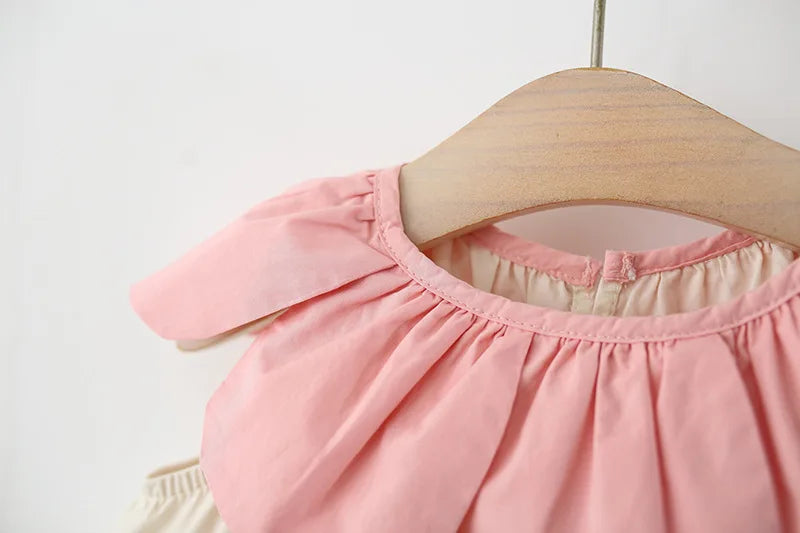Newborn Baby Girls Dress Casual Sleeveless Floral Dresses for Baby Girl Clothing
