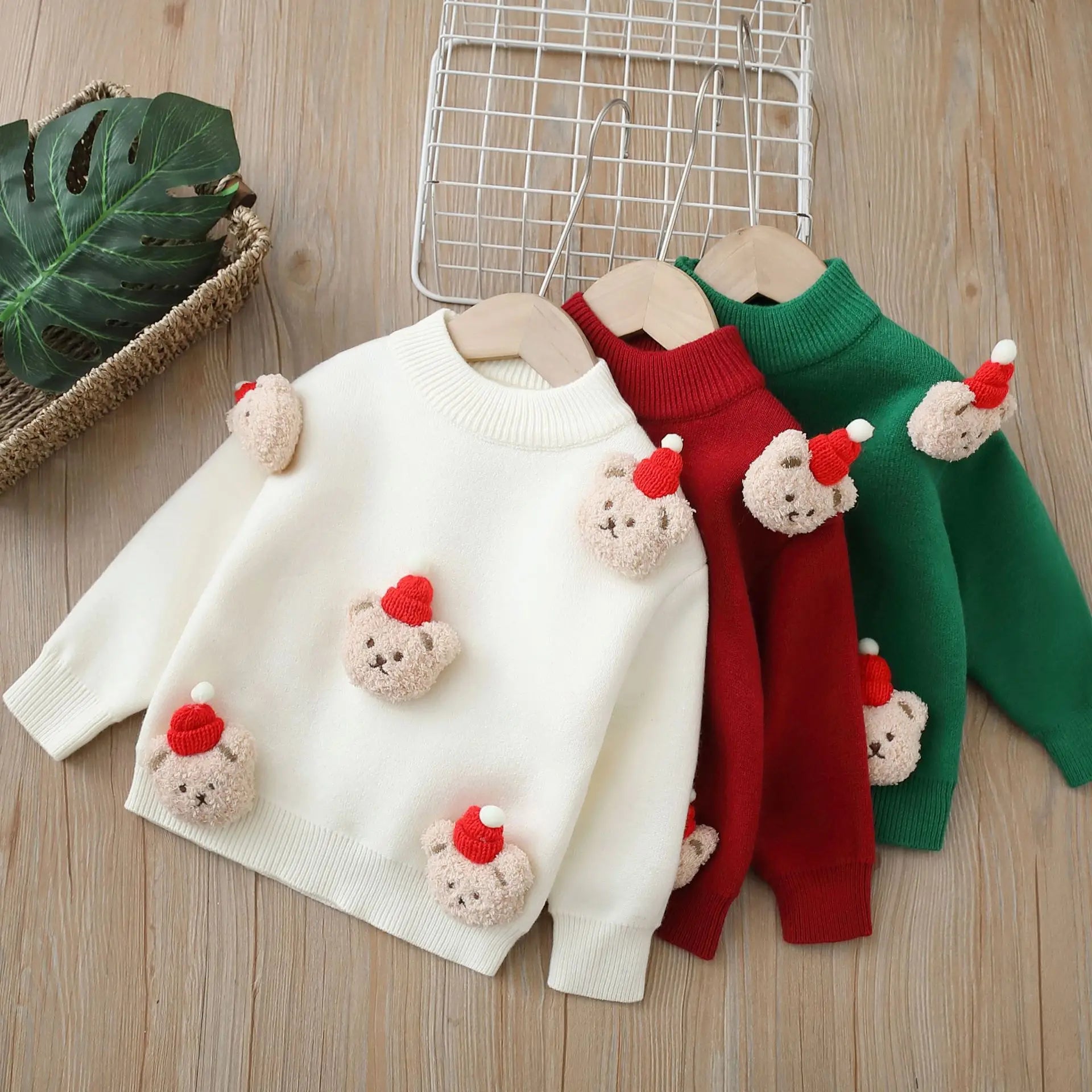 Jay Autumn and Winter Christmas Sweater - GuGuTon baby store - Baby Fashion - Toddlers Outfits - Babies Outfits - Toddler Clothes - Kids Clothing - Newborn Clothes - Newborn Wear - Kids Wear - Trending Clothes - Trending Outfits - Fall Fashion - Winter Fashion - Girls Clothes - Boys Clothes - Babies Wear - Kids Accessories - KidsWear - Summer Clothes - Summer Fashion - Summer Trend - Falls Sweaters - Tops - Bottom - Jeans - Blouse - Dresses - Newborn Dresses - Toys