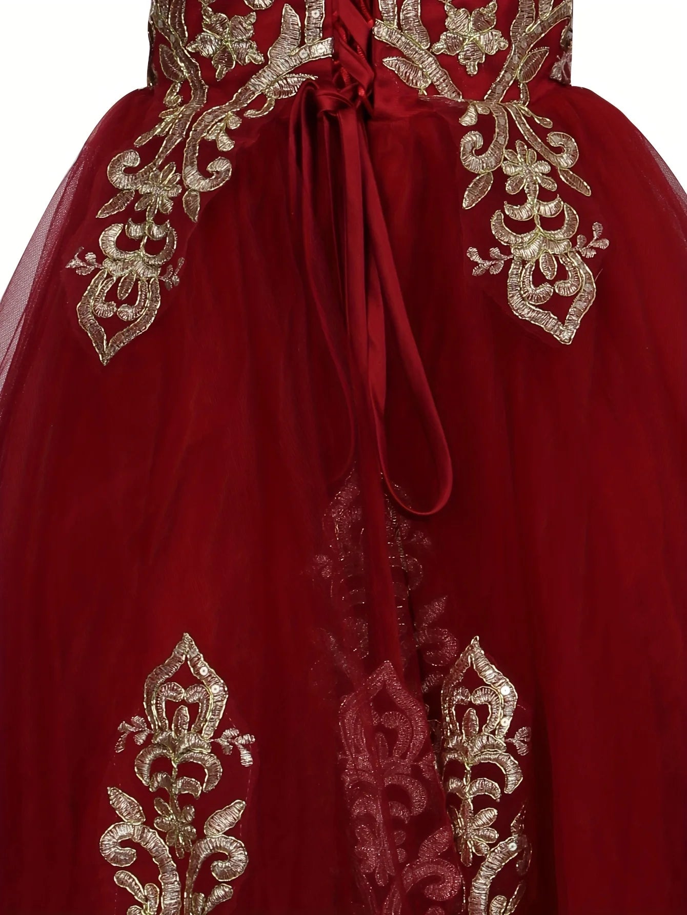 Flower Girl Princess Dress for Autumn and Winter