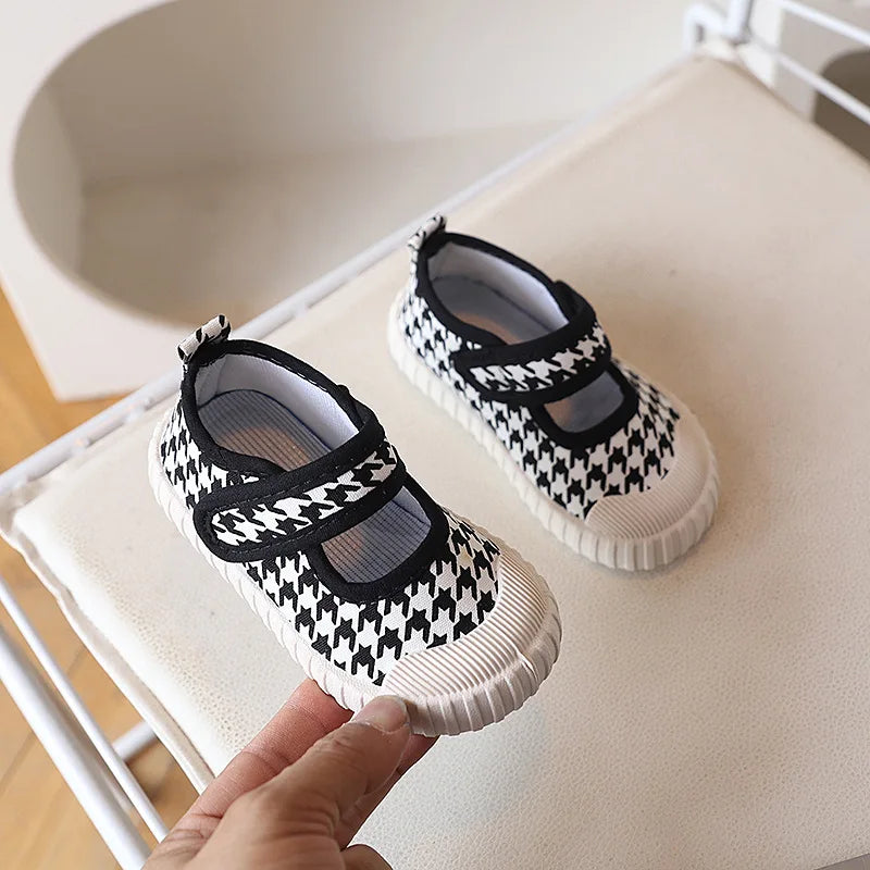 2025 New Spring Baby Girl Shoes Kids Autumn Canvas Shoes