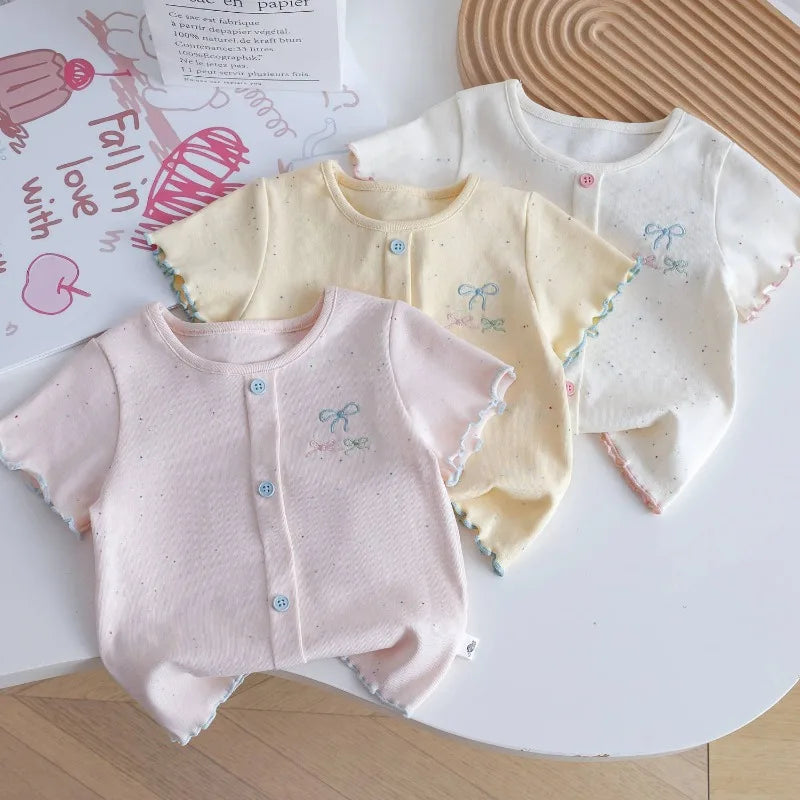 Mila Princess Style Winter Baby Girl Tops