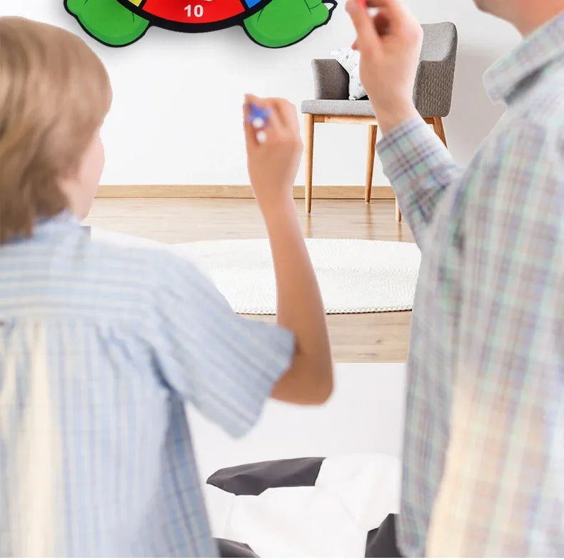 Educational Games Dart Board Baby Toy Stickey Ball Dart Montessori Games