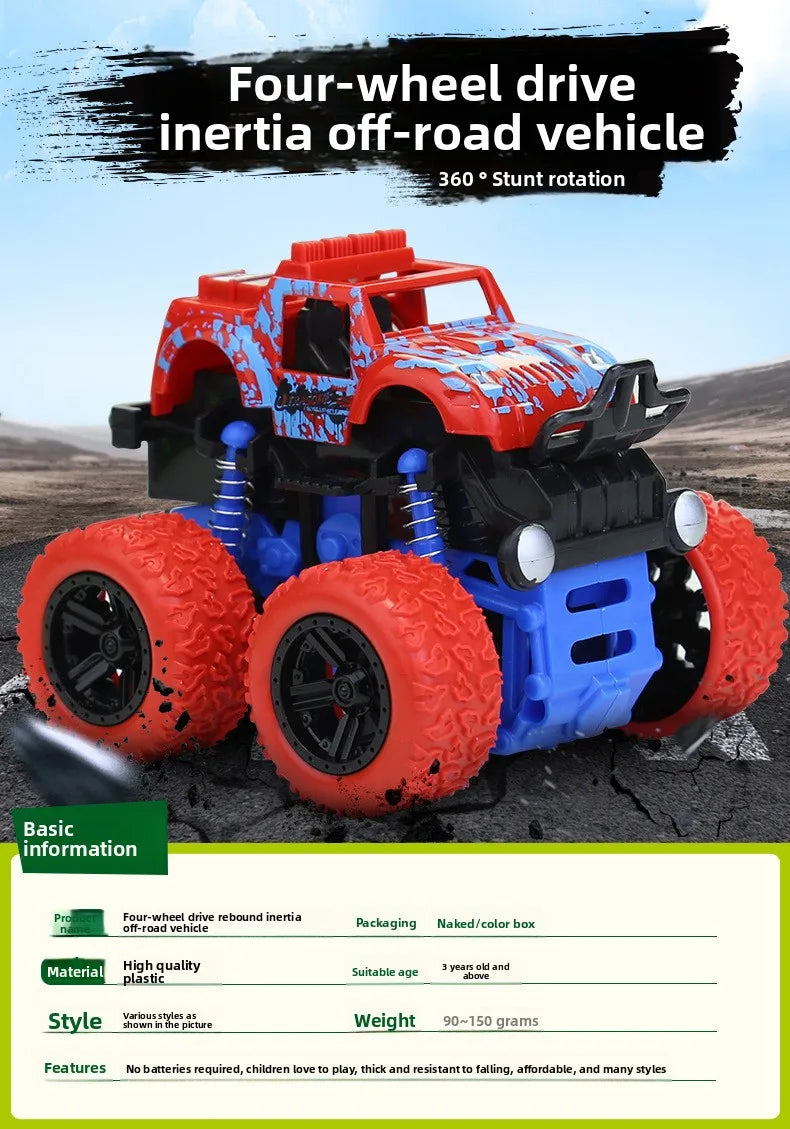 Children's toys wholesale boys toy car boxed interactive inertia off-road car