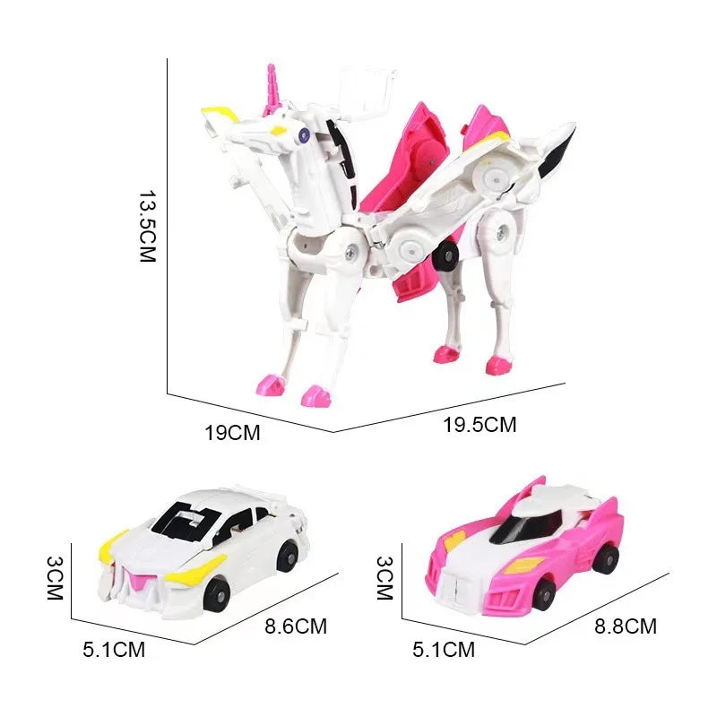 Tianyi Magic Pegasus Unicorn Magnetic Absorption Collision Deformation Car