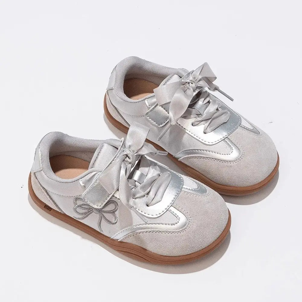 2025 Children's Board Shoes Four Seasons Models Gold Casual