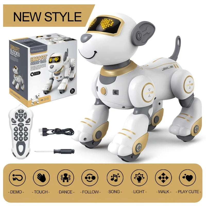 Intelligent Robot Dog Remote Control Electronic Smart Programmable Puppy Kid Gift