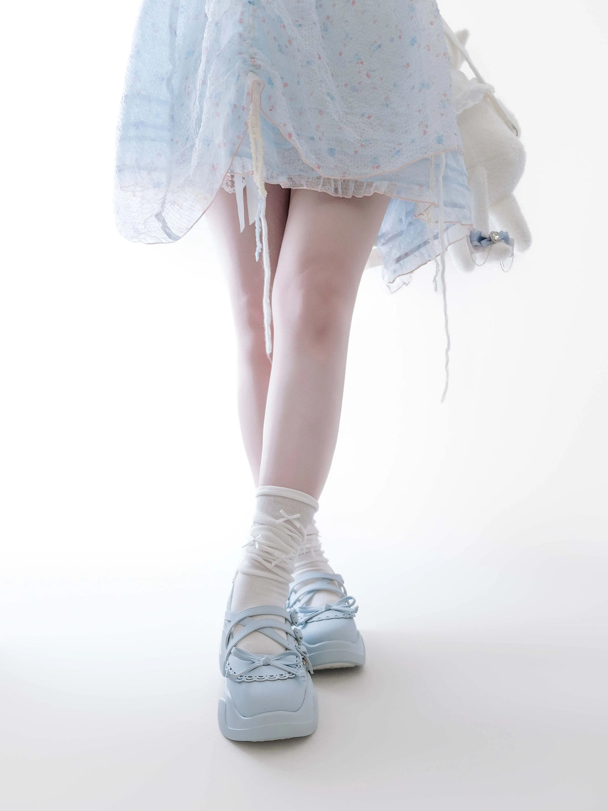 Summer Leilei Gururu Original Sweet Girl Thick Soled Shoes Sports Shoes