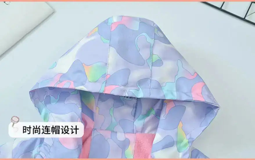 Kirsys Polar Fleece Outdoor Jacket Thickened Hooded Windbreaker