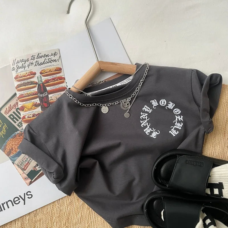 Damian Toddler Child Short Sleeve Tees - GuGuTon baby store - Baby Fashion - Toddlers Outfits - Babies Outfits - Toddler Clothes - Kids Clothing - Newborn Clothes - Newborn Wear - Kids Wear - Trending Clothes - Trending Outfits - Fall Fashion - Winter Fashion - Girls Clothes - Boys Clothes - Babies Wear - Kids Accessories - KidsWear - Summer Clothes - Summer Fashion - Summer Trend - Falls Sweaters - Tops - Bottom - Jeans - Blouse - Dresses - Newborn Dresses - Toys