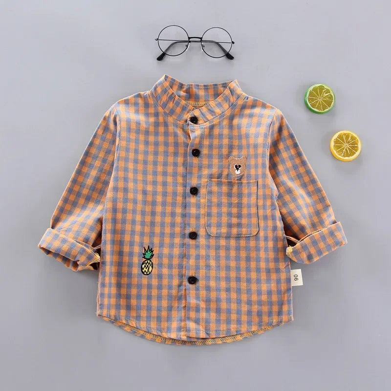Wilson Cotton Clothes Toddler Shirt - GuGuTon baby store - Baby Fashion - Toddlers Outfits - Babies Outfits - Toddler Clothes - Kids Clothing - Newborn Clothes - Newborn Wear - Kids Wear - Trending Clothes - Trending Outfits - Fall Fashion - Winter Fashion - Girls Clothes - Boys Clothes - Babies Wear - Kids Accessories - KidsWear - Summer Clothes - Summer Fashion - Summer Trend - Falls Sweaters - Tops - Bottom - Jeans - Blouse - Dresses - Newborn Dresses - Toys