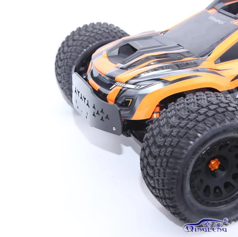 Nylon Material Front Bumper Kit+Connector For TRAXXAS 1/6 4WD XRT 8S-78086-4(qingleng)