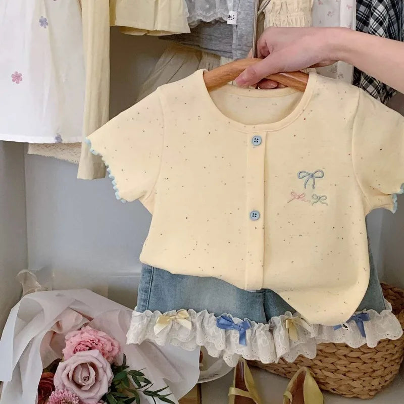 Mila Princess Style Winter Baby Girl Tops