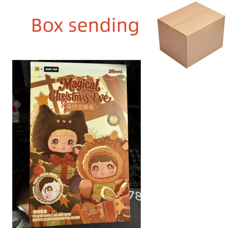 Nommi Fantasy World Nommi Baby Loveliness Magical Christmas Eve Series Surprise Blind Box Cute Plush Doll Toy For Kids Gift