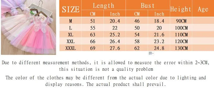 Eva Baby Girls Fly Sleeve Dress for 1 to 5 Years