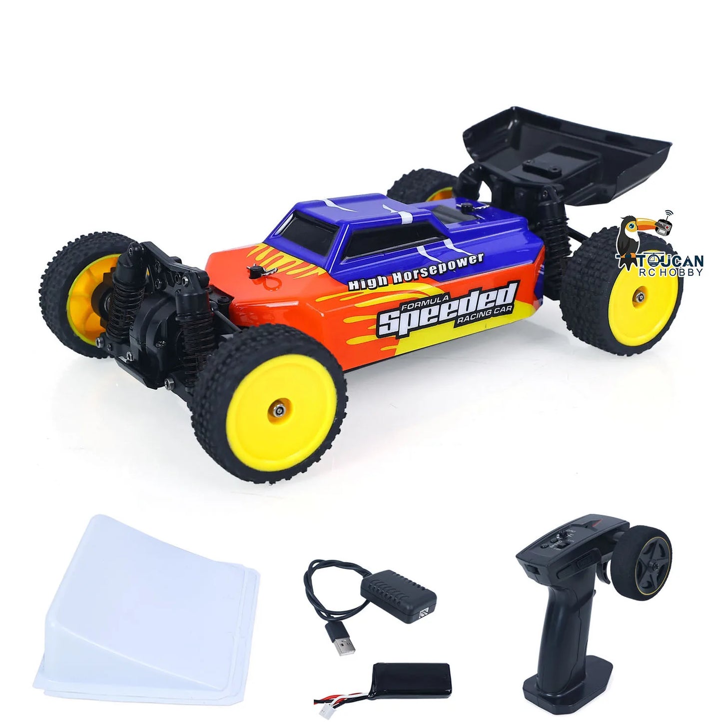 New Toy Cars 1/24 Mini RTR Remote Control Off Road Car 2401A 35KM/H RC Vehicle Model CVD Drive Shafts Motor Metal Chassis Gift
