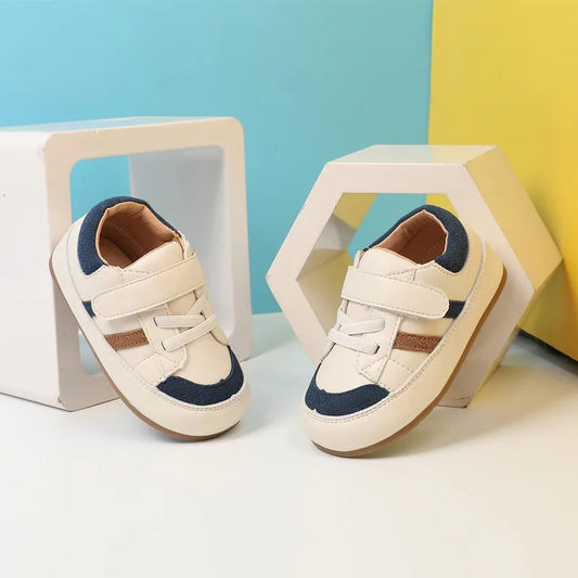 0-5 Years New Baby Shoes For Boy Leather Toddler Barefoot Shoes Soft Sole Outdoor Kids