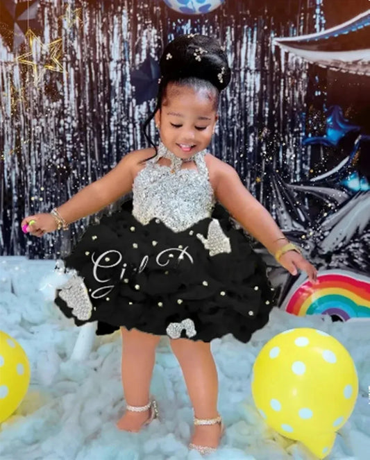 Custom Flower Girl Dress Wedding Gown Birthday Party Pageant Dress