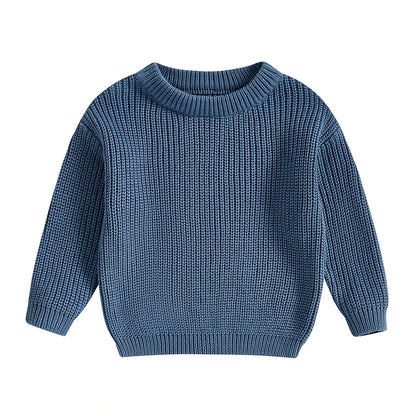 Alonso Knitted Long Sleeve Sweater - GuGuTon baby store - Baby Fashion - Toddlers Outfits - Babies Outfits - Toddler Clothes - Kids Clothing - Newborn Clothes - Newborn Wear - Kids Wear - Trending Clothes - Trending Outfits - Fall Fashion - Winter Fashion - Girls Clothes - Boys Clothes - Babies Wear - Kids Accessories - KidsWear - Summer Clothes - Summer Fashion - Summer Trend - Falls Sweaters - Tops - Bottom - Jeans - Blouse - Dresses - Newborn Dresses - Toys