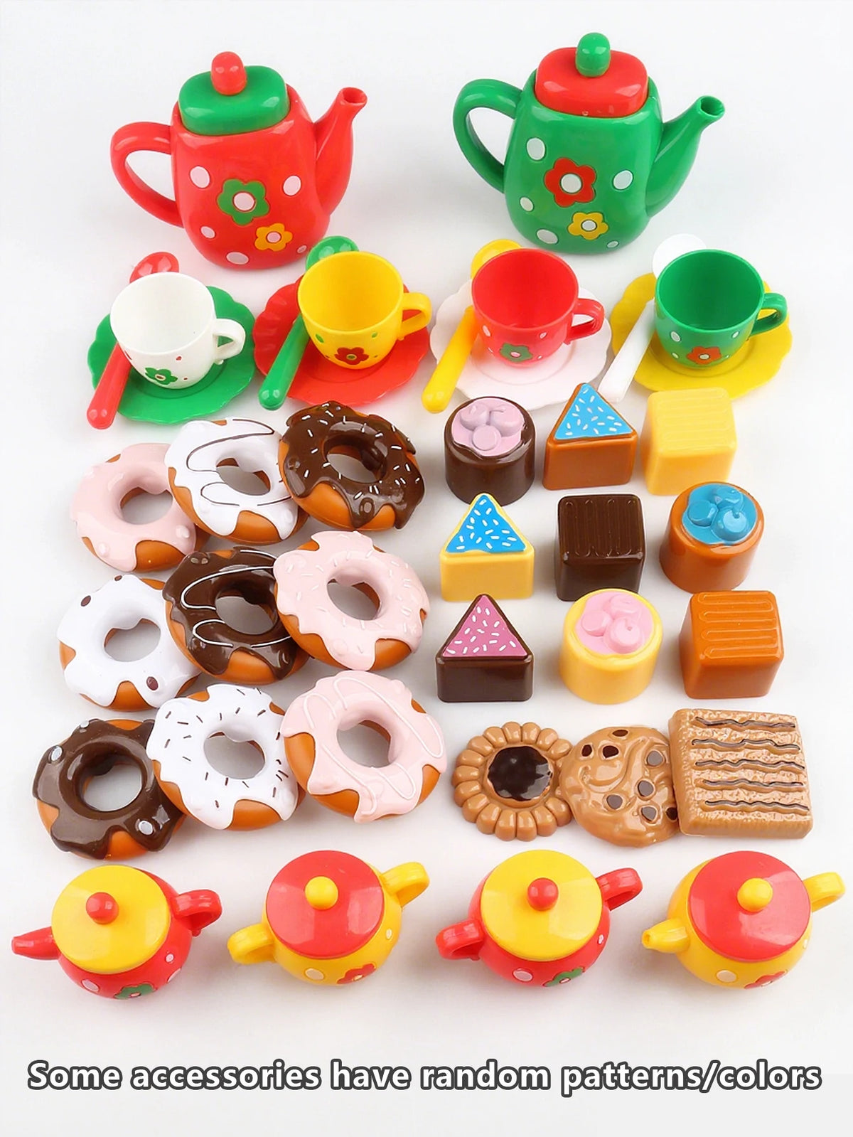 Afternoon Tea Set for Girls Cake Dessert Playhouse Kitchen Toys
