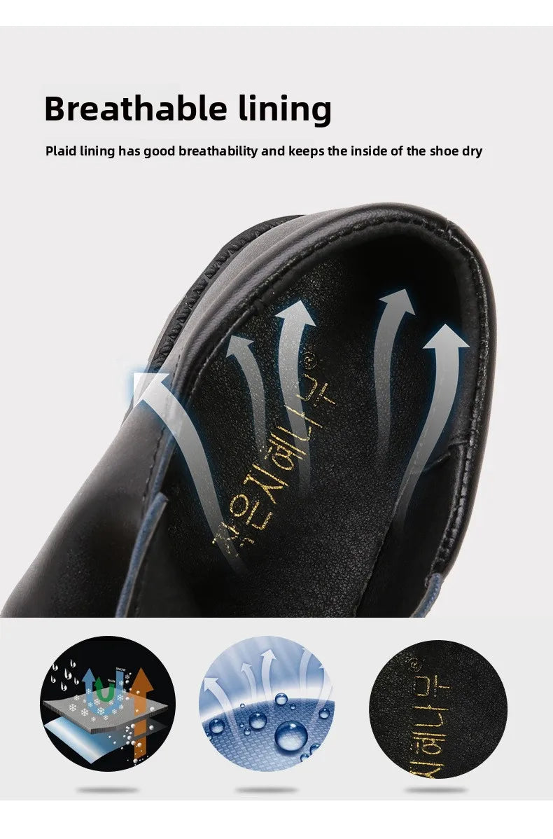 Boys Shoes Children Leather Shoes For Big Kids Teenagers Size 27-38 For Big Boy Formal Wedding Shoes British Style Simple Black