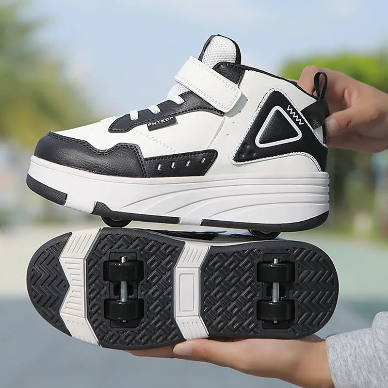 Children Roller Skate Shoes Kids Autumn Children Fashion Casual Sports Shoes